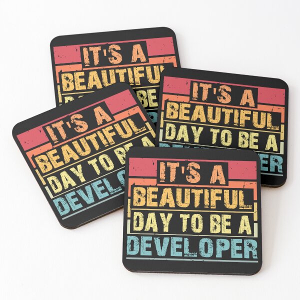 Item preview, It's A Beautiful-Day To Be A Developer designed and sold by Artsy Fun.