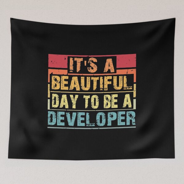 Item preview, It's A Beautiful-Day To Be A Developer designed and sold by Artsy Fun.