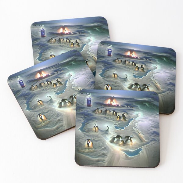 Item preview, Penguins In The Arctic designed and sold by Cora Gregory.