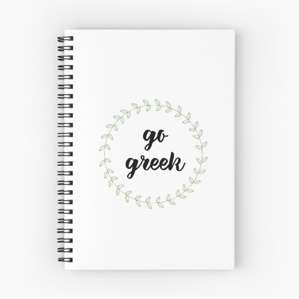 Item preview, go greek! designed and sold by Claire Dougherty.