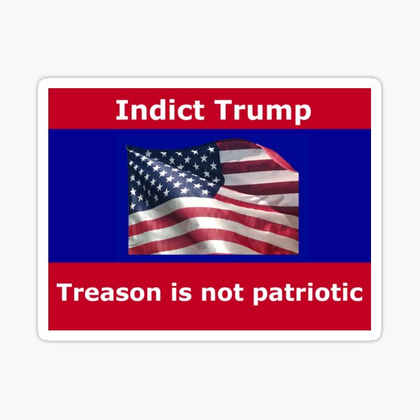 Artikel-Vorschau von Trump anklagen, Verrat ist nicht patriotisch, designt und verkauft von Rachel the Artist .