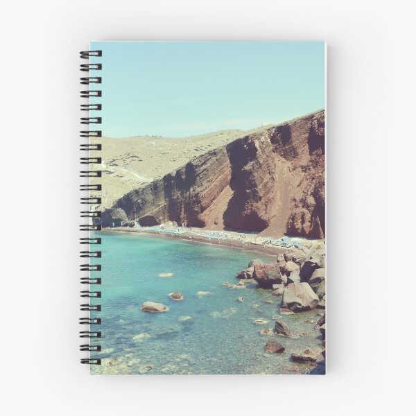 Item preview, Red Beach in Santorini designed and sold by CarolinaReina.
