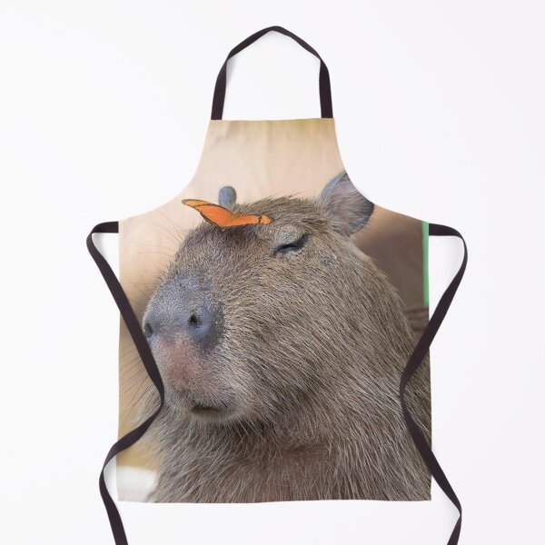 Item preview, Capybara with butterfly designed and sold by FunkisDesignes.