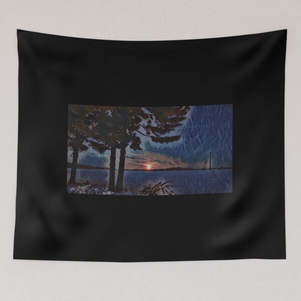 Item preview, Wolf Moon Over Wisconsin designed and sold by WildThingPhotos.