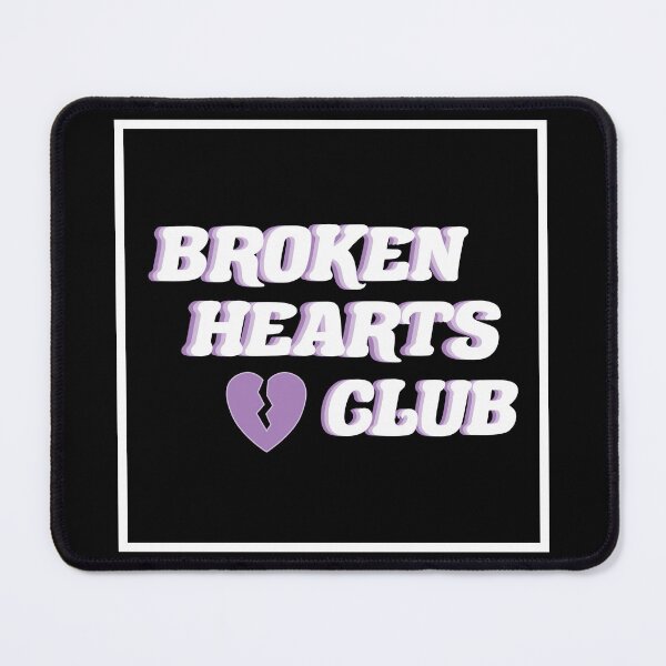 Item preview, Broken Hearts Club (Purple) designed and sold by Katie Kuhlmann.