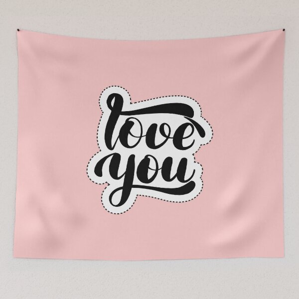 Item preview, Love you sticker designed and sold by Aruim  Art.