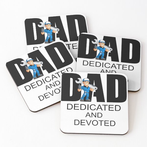 Item preview, DAD DEDICATED AND DEVOTED / MECHANIC designed and sold by alayal57.