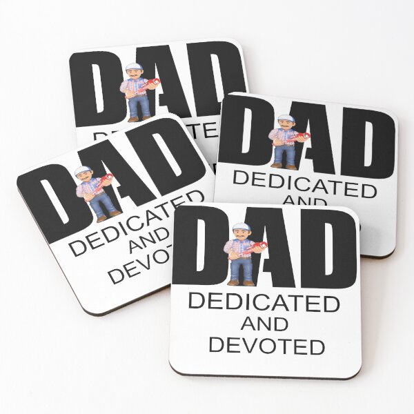 Item preview,  DAD DEDICATED AND DEVOTED /PLUMBER designed and sold by alayal57.