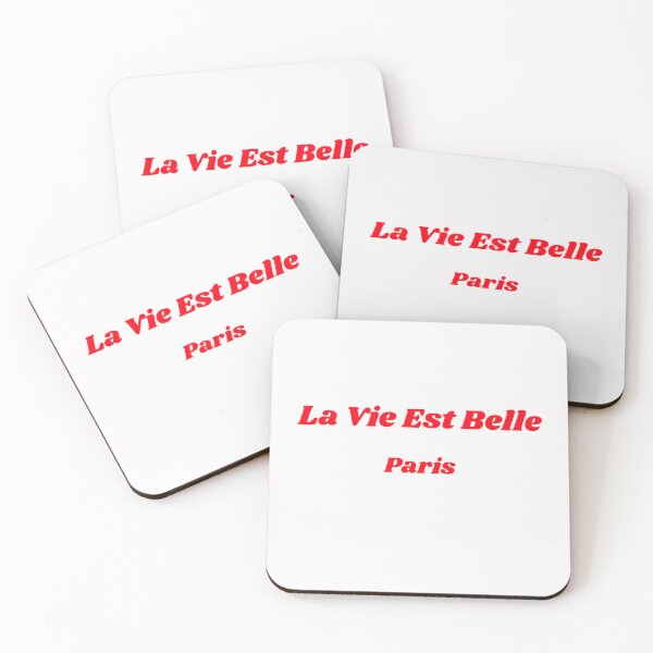 Item preview, La Vie Est Belle, French Quote, Paris designed and sold by RougeAtelier.