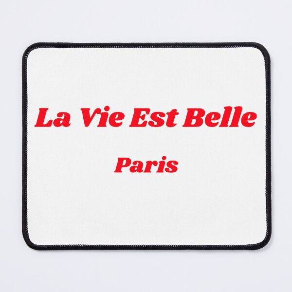 Item preview, La Vie Est Belle, French Quote, Paris designed and sold by RougeAtelier.