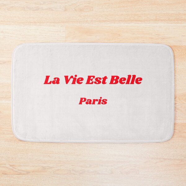 Item preview, La Vie Est Belle, French Quote, Paris designed and sold by RougeAtelier.