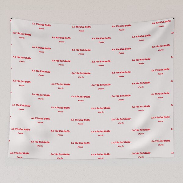 Item preview, La Vie Est Belle, French Quote, Paris designed and sold by RougeAtelier.