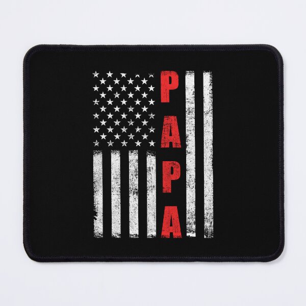 Item preview, Proud Papa American Flag Fathers day 4th Of July Vintage designed and sold by UssefDesigns.