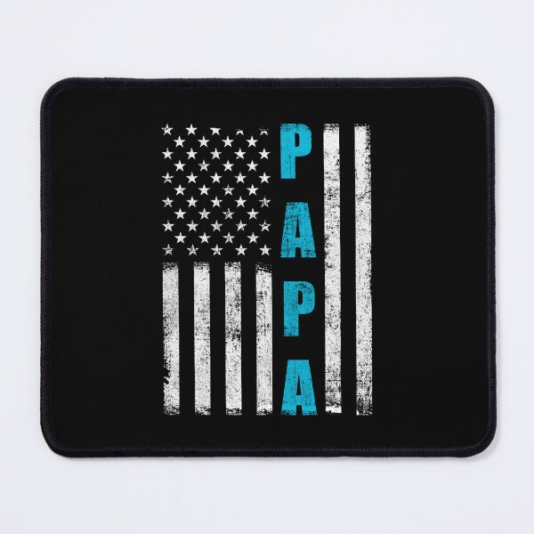 Item preview, Proud Papa American Flag Fathers day 4th Of July Vintage designed and sold by UssefDesigns.
