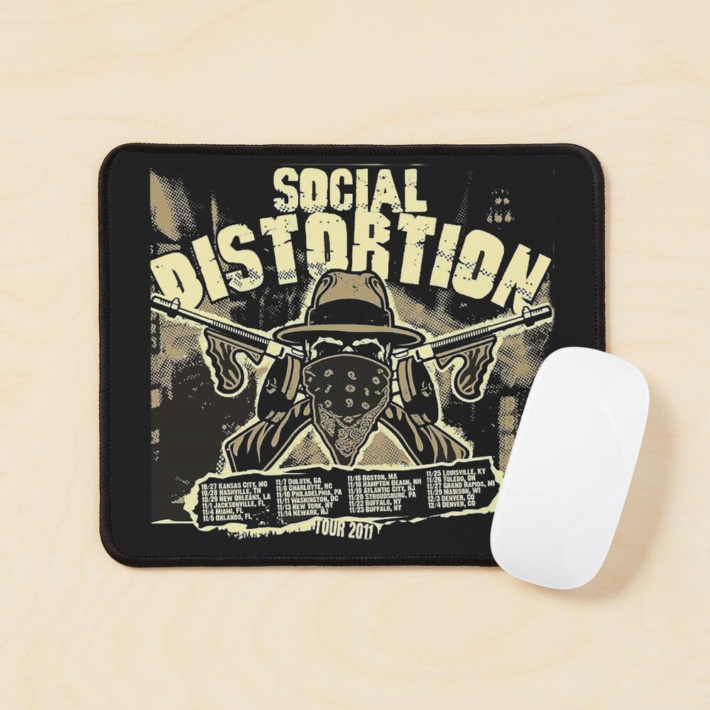 SOCIAL DISTORTION 2 シルクスクリーン ポスター - 雑貨