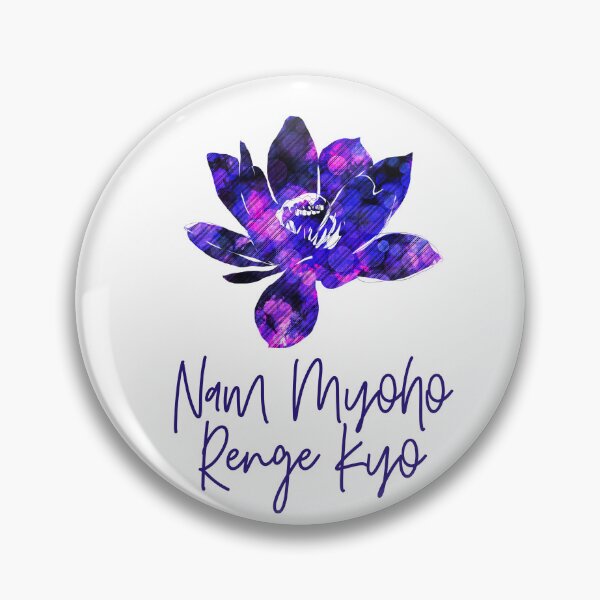 Item preview, Hand drawn Lotus Flower Silhouette Cool Purple and Diagonals designed and sold by AMSonArt.