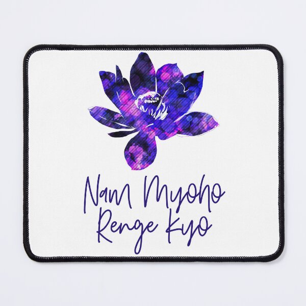 Item preview, Hand drawn Lotus Flower Silhouette Cool Purple and Diagonals designed and sold by AMSonArt.