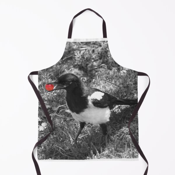 Item preview, magpie eating a cherry designed and sold by devil0035.