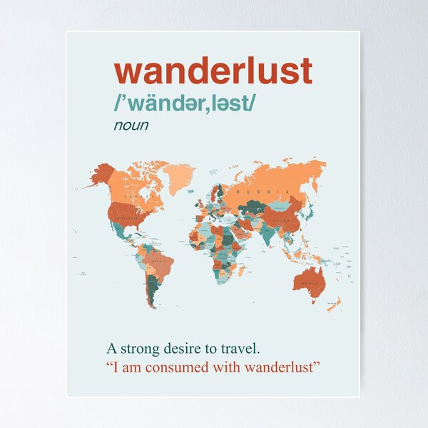 Item preview, Wanderlust designed and sold by UrbanEpiphany.