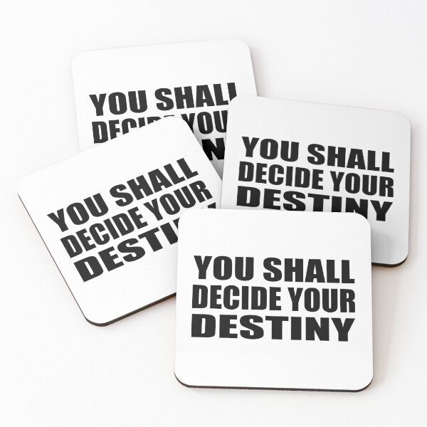 Item preview, You shall decide your destiny designed and sold by Colorfulandfun.