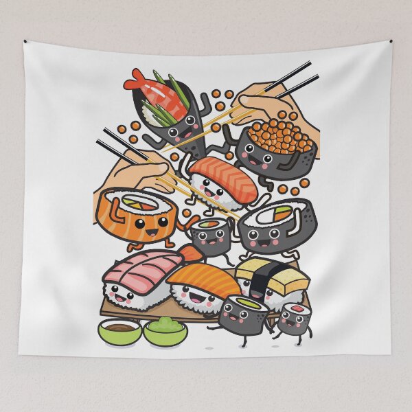 Item preview, Sushi Party! designed and sold by plushism.