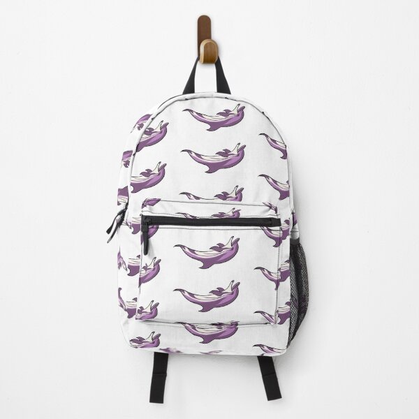 Item preview, queer pride striped dolphin designed and sold by PigeonGryphon.