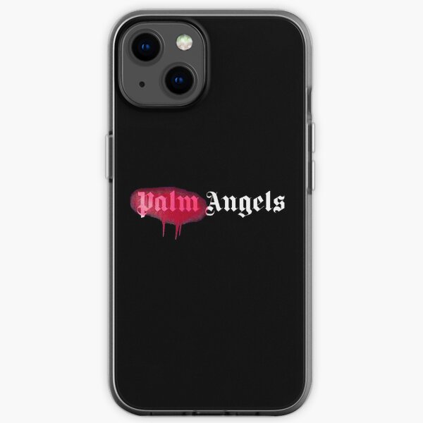 New Palm Angels New York Sprayed Paint Red iPhone Soft Case