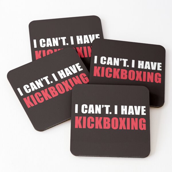 Item preview, I Can't I Have Kickboxing, Funny Kickboxing, Kickboxer, Kickboxing Sport designed and sold by Aerial Addicts.