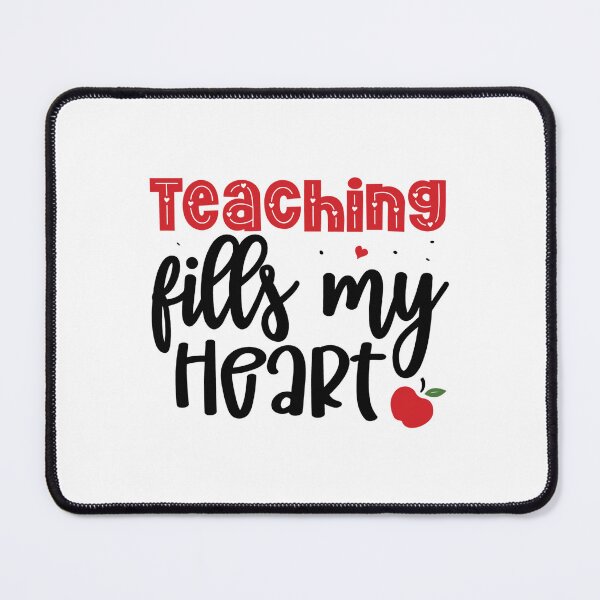 Item preview, Teaching Fills My Heart - Cute Girly Quote Teaching Tee Design Gift Idea for Teachers designed and sold by Prince - Bestseller ★★★★★.