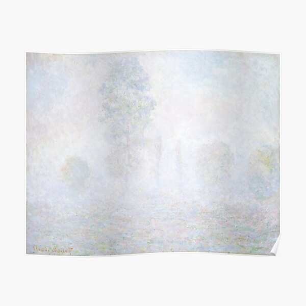 Morning Haze by Claude Monet Poster