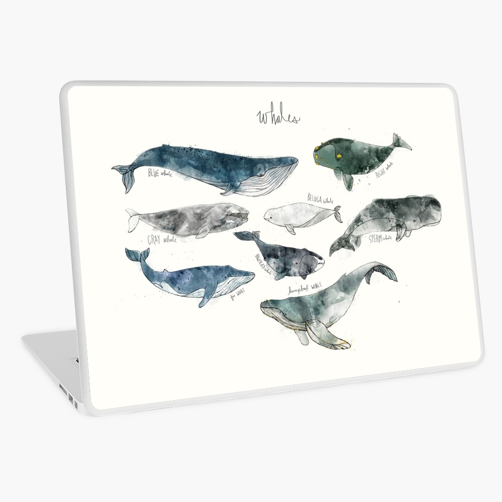 Whales Laptop Skin