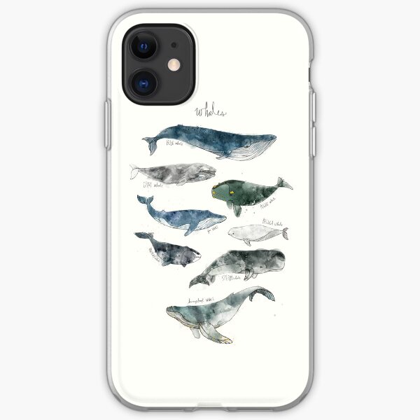 Whales iPhone Soft Case