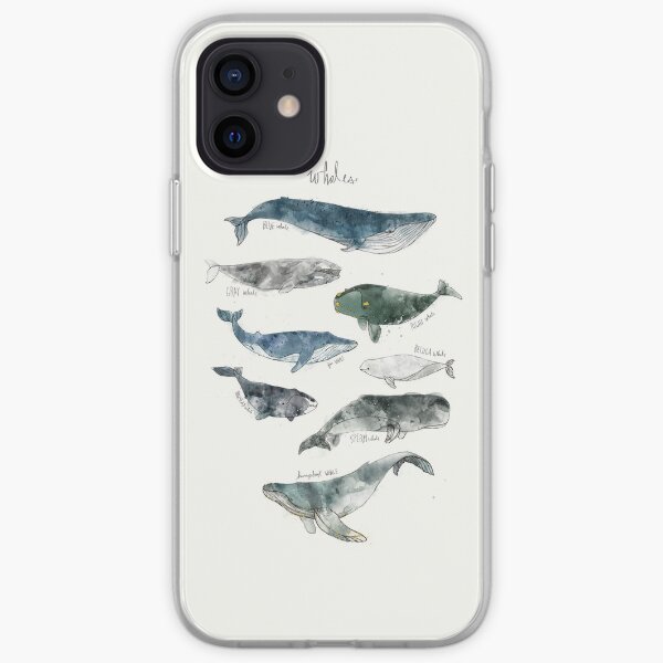 Whales iPhone Soft Case