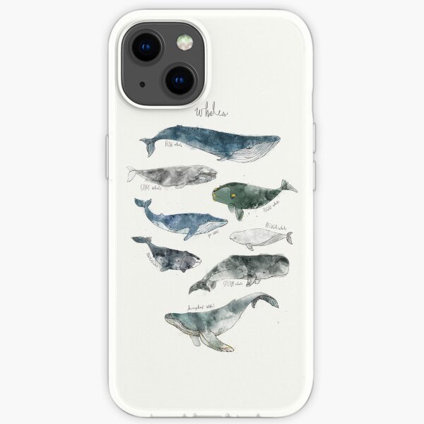 Whales iPhone Soft Case
