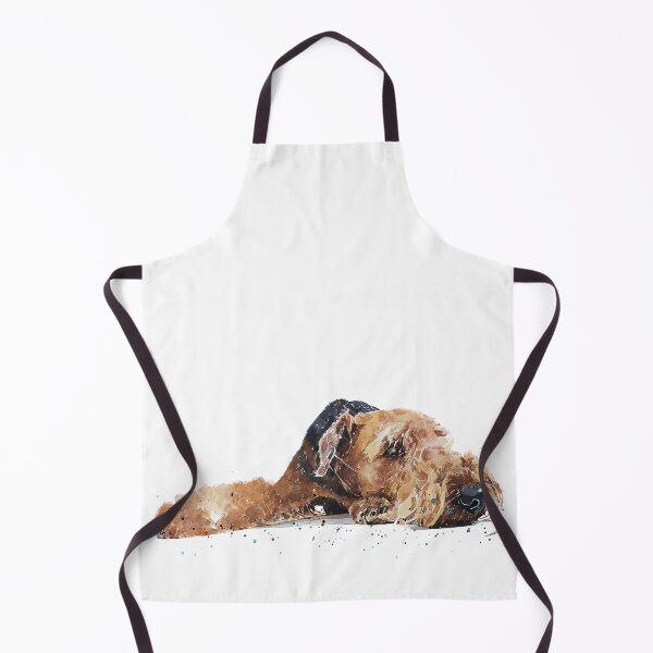 Item preview, Airedale Passed Out - Watercolour Print.Airedale Terrier,Airedale Terrier art,Airedale Terrier print,Airedale Terrier watercolou designed and sold by EdsWatercolours.