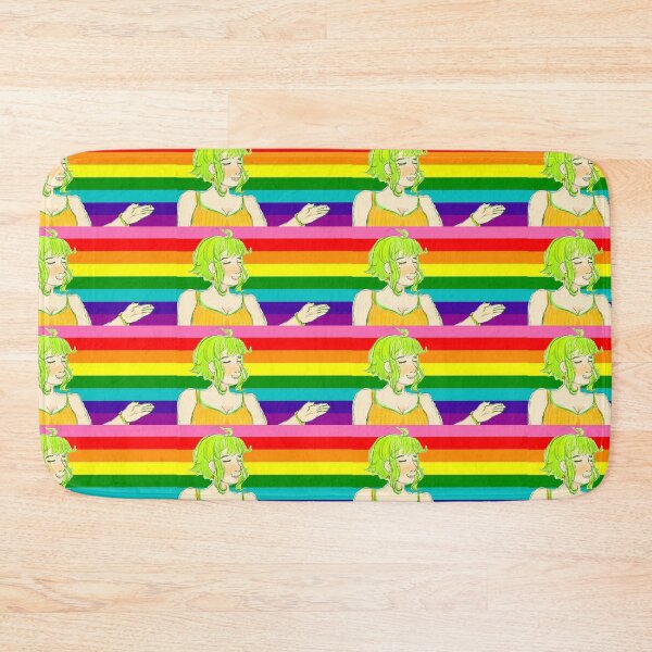 Item preview, VOCALOID Megpoid Gumi Gilbert Baker Pride Flag  designed and sold by Holli Anderson.