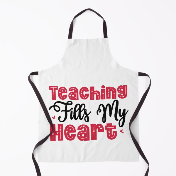 Item preview, Teaching Fills My Heart - Cute Girly Quote Teaching Tee Design Gift Idea for Teachers designed and sold by Prince - Bestseller ★★★★★.