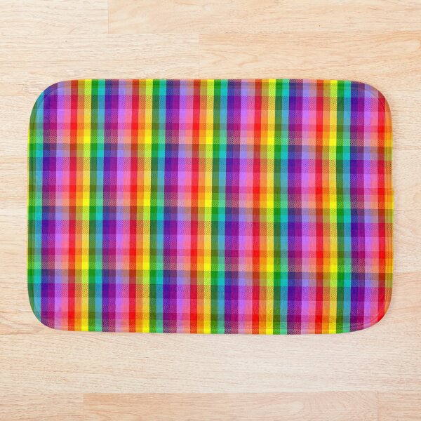 Item preview, Rainbow Tartan (Gilbert Baker Style, Pure) designed and sold by Beefleaf.