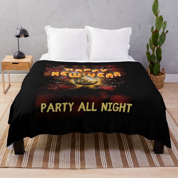 Item preview, Happy New Year Disco Ball Party All Night designed and sold by teewearstyle.