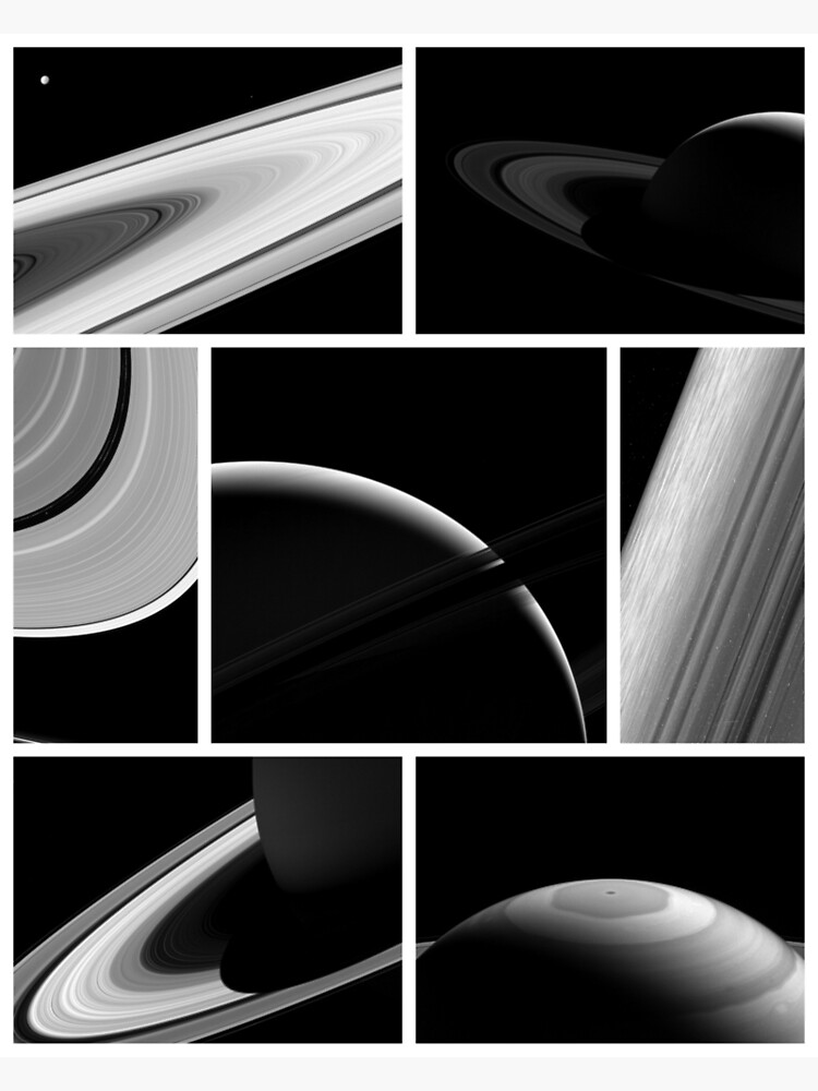 Saturn Cassini Collage by bobbooo