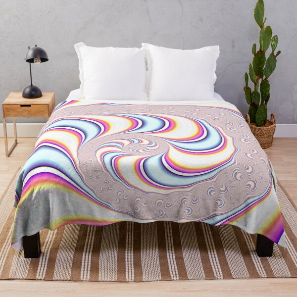 Item preview, Striped Spiral - Fractal Art designed and sold by LaRoach Digital Arts.