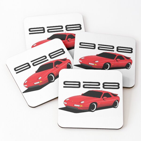 Item preview, Porsche 928 Illustration Red designed and sold by blackdogshop.