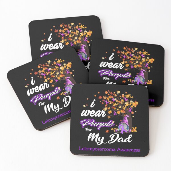 Item preview, Leiomyosarcoma Awareness Ribbon Tree I Wear Purple For My Dad designed and sold by Hatjar.