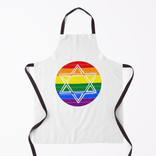 Item preview, Star Of David In Rainbow Circle - Jewish and Gay Pride Design designed and sold by JoBella-Designs.