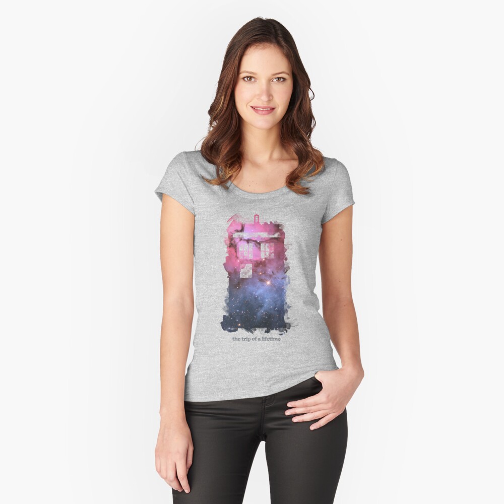 Item preview, Fitted Scoop T-Shirt designed and sold by lechisho.