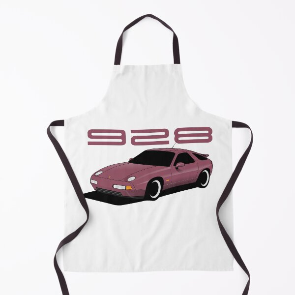 Item preview, Porsche 928 Illustration Raspberry Red Metallic designed and sold by blackdogshop.
