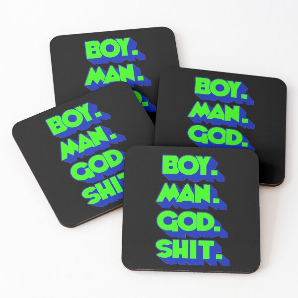 Item preview, Boy Man God Shit designed and sold by Strings  Stan.