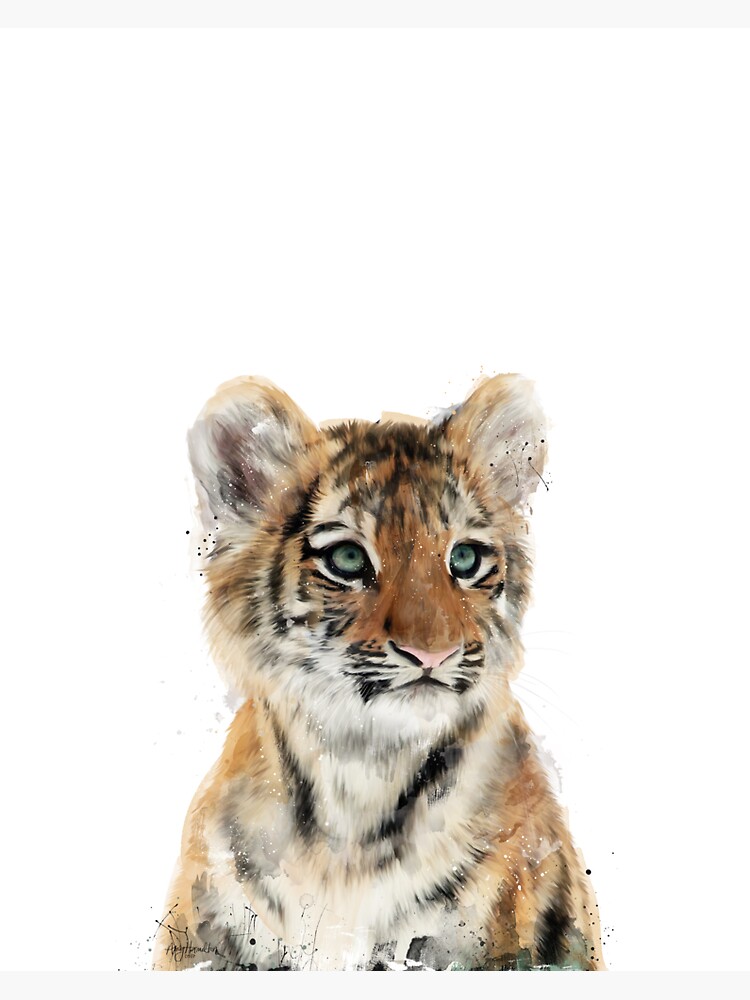 Artwork view, Little Tiger designed and sold by Amy Hamilton