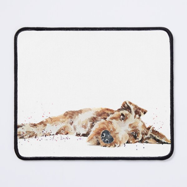 Item preview, Irish Terrier Passed Out" Print Watercolour.Irish Terrier Art,Irish Terrier watercolor,Irish Terrier Wall hanging,Irish Terrier decor designed and sold by EdsWatercolours.