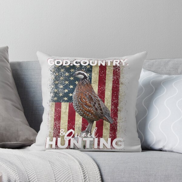 Item preview, God Country and Quail Hunting, American Flag Bobwhite Quail Design designed and sold by LifeCrush.